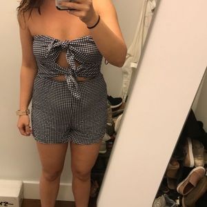 Tie up romper